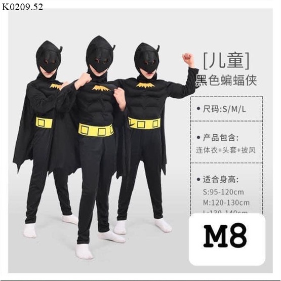 Set halloween bt 3 món