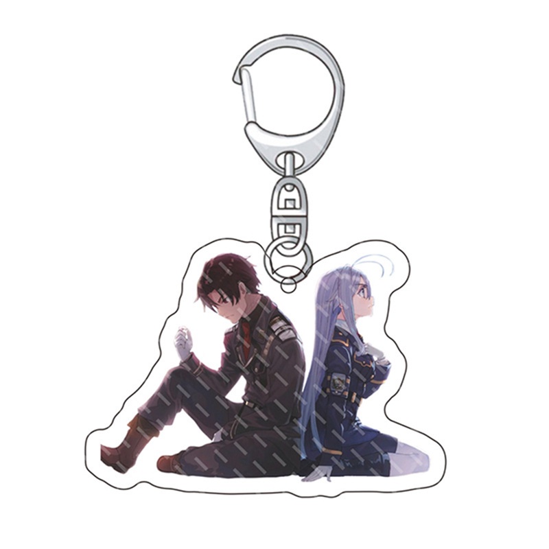 Móc Khóa Hình Số 86 Bằng Acrylic Phong Cách Anime Eighty Six