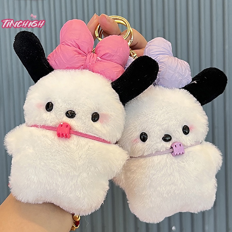 Móc Khóa Hình sanrio Hoạt Hình Nhồi Bông Mềm Mại Dễ Thương Làm Quà Tặng Sinh Nhật Cho Bé