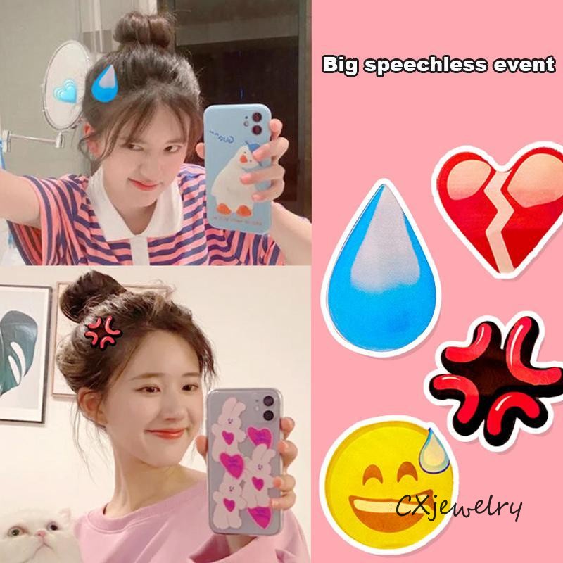 Hoạt Hình Kẹp Tóc Hình Hoạt Họa Dễ Thương Cho Nữ