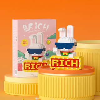 Lego bộ đồ chơi xếp hình thỏ cho trẻ em