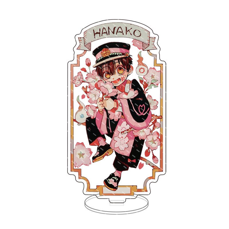 Mô hình Standee Trendy Sakura Card Design Toilet-bound Hanako-Kun Acrylic Hanako Kun Yashiro Nene Minamoto Kou