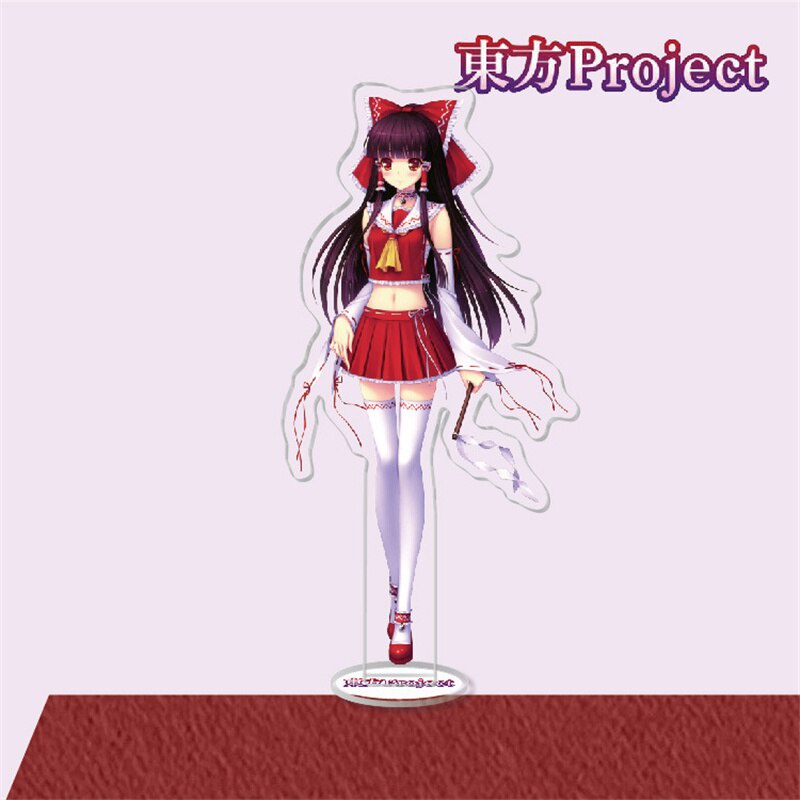 Mô hình Standee TouHou Project Collection Acrylic Hakurei Reimu Youmu Konpaku để bàn tượng nhựa acrylic trong suốt
