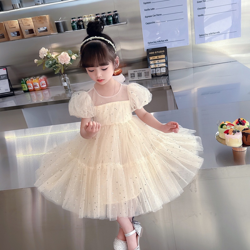 Váy Xoè Công Chúa Hàng Thiết Kế Cao Cấp -AnKids Boutique -Tặng Kèm Bờm