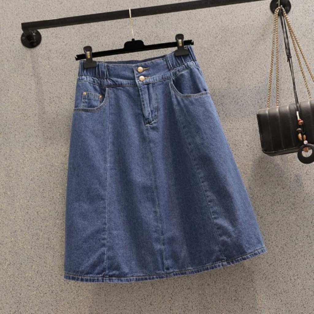 Chân váy jean Chữ a Dáng Rộng Thời Trang Mùa Hè 2023 Cho Nữ