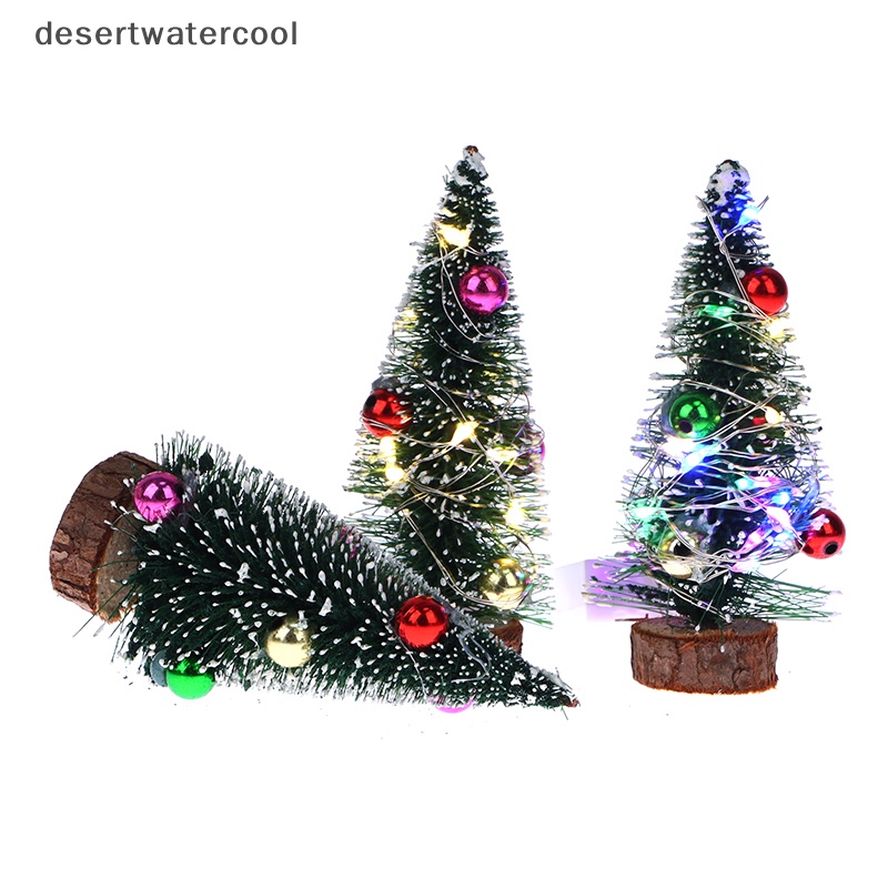 Cây Thông Noel Mini Có Đèn led Trang Trí Nhà Búp Bê diy