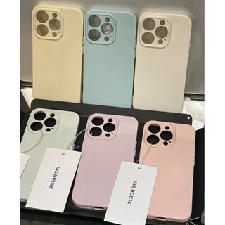 Ốp Điện Thoại Silicon Mềm Siêu Mỏng Bề Mặt Mịn Chống Trượt Bảo Vệ camera Cho iphone14 13 12 11 pro max 14 plus