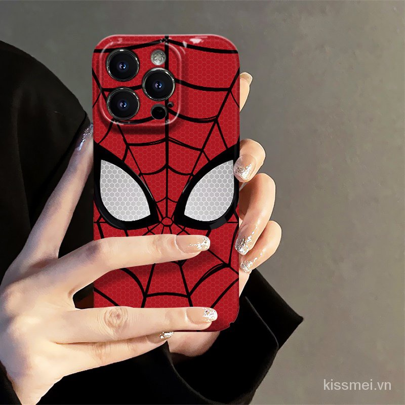 Ốp Điện Thoại Hình Người Nhện Cho iphone 15promax 14promax 15 14 13 12 11 pro max 13promax xr x s max 7 8 plus 14promax 14plus