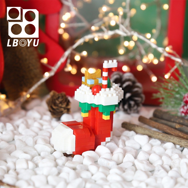 Bộ Đồ Chơi Lắp Ráp Cây Thông Giáng Sinh