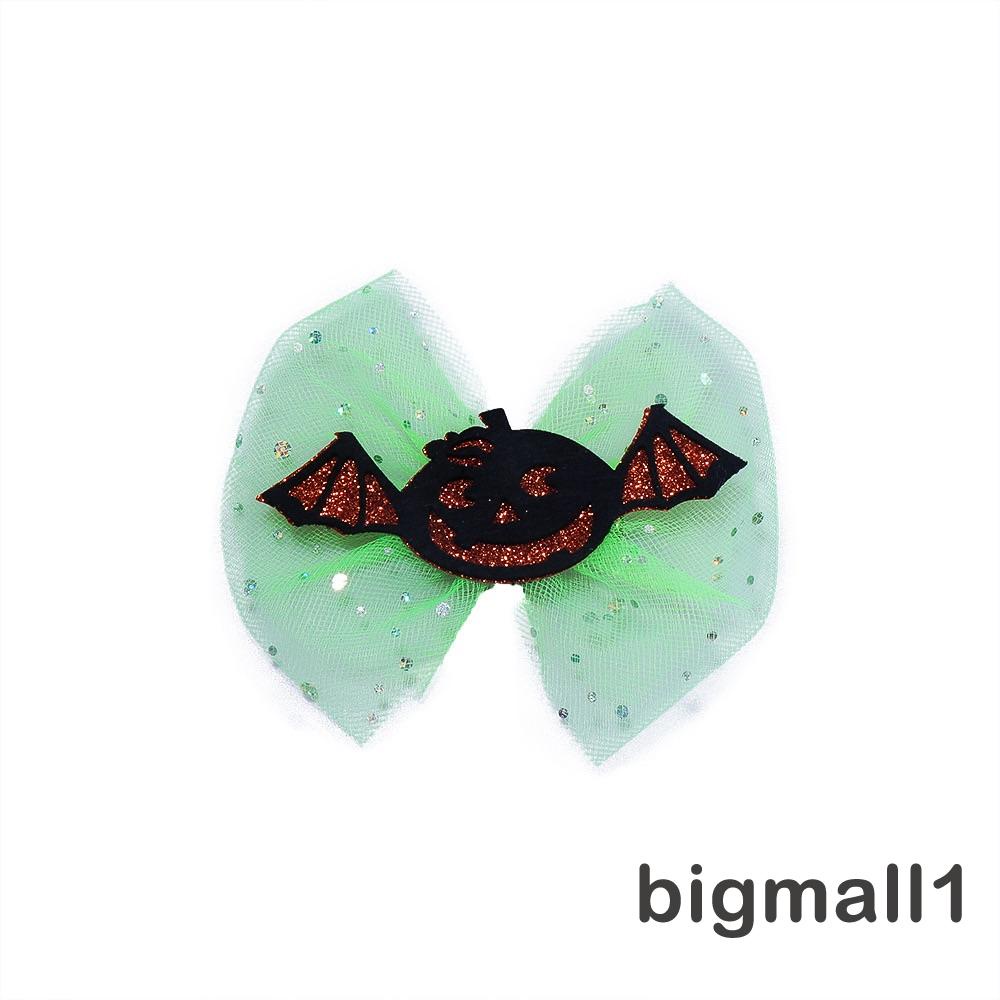 Topmall Set Đầm Hóa Trang Bí Ngô halloween + Túi Kẹp Tóc Dễ Thương Cho Bé Gái 2-9 Tuổi
