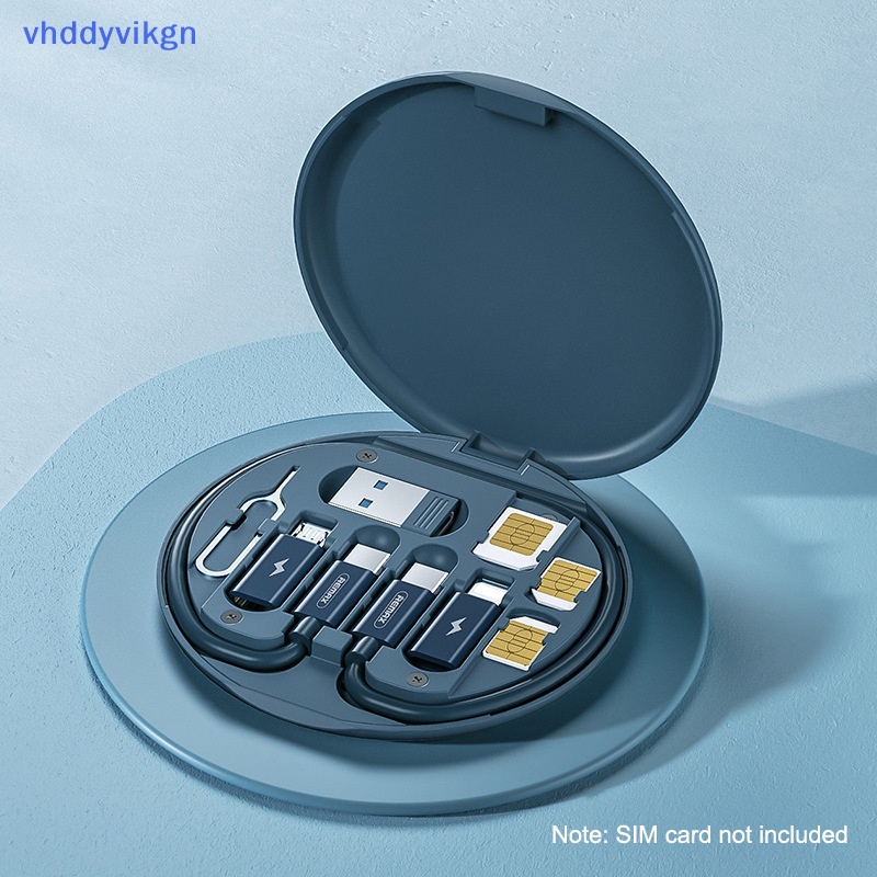Hộp Đựng Cáp Sạc Nhanh vhdd 60w Đa Năng Cho xiaomi iphone samsung huawei otg
