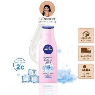 Sữa Dưỡng Thể Nivea Dưỡng Sáng Dịu Mát Hoa Sen 200ml