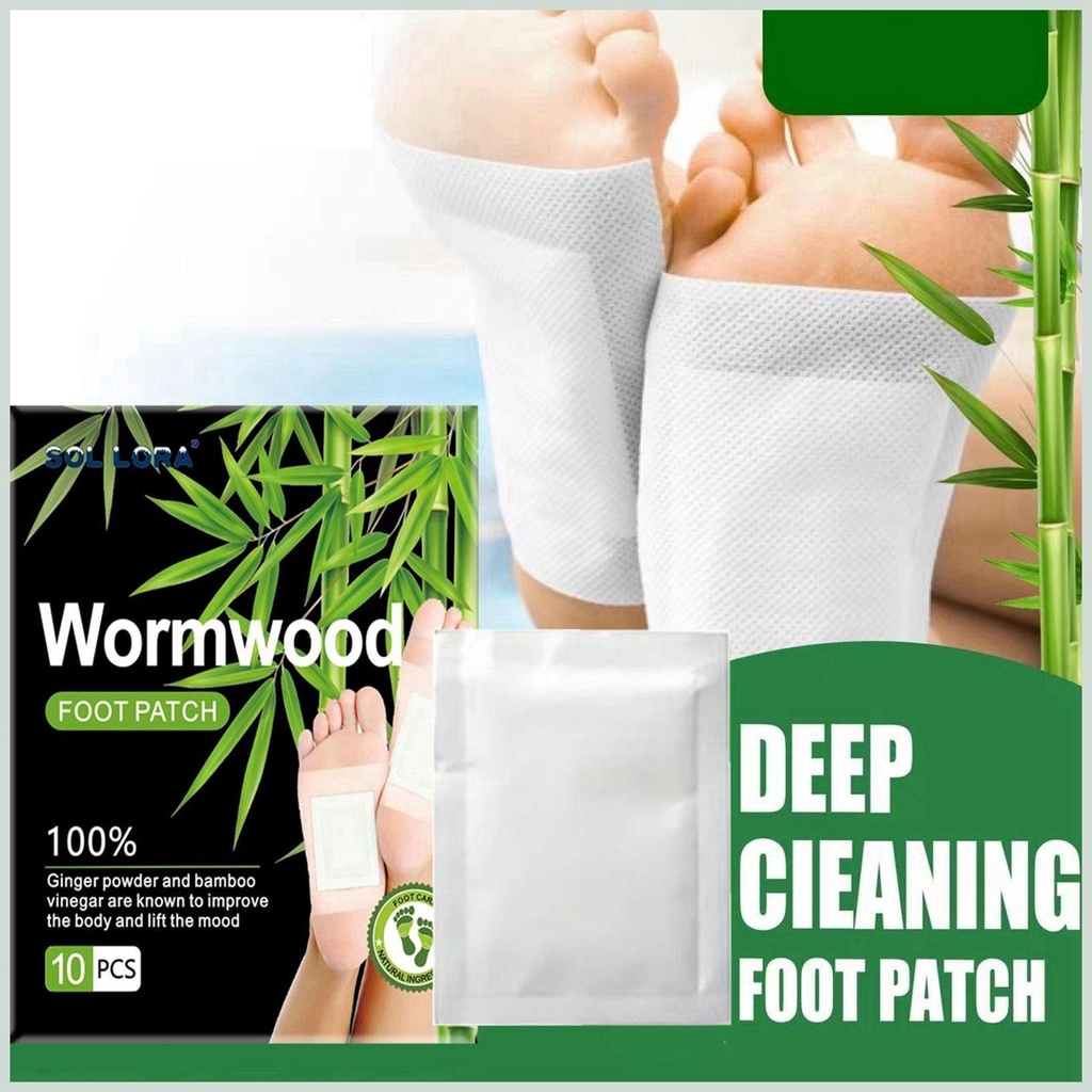Set 10 Miếng Dán Chân Làm Sạch Sâu Chăm Sóc Sức Khỏe