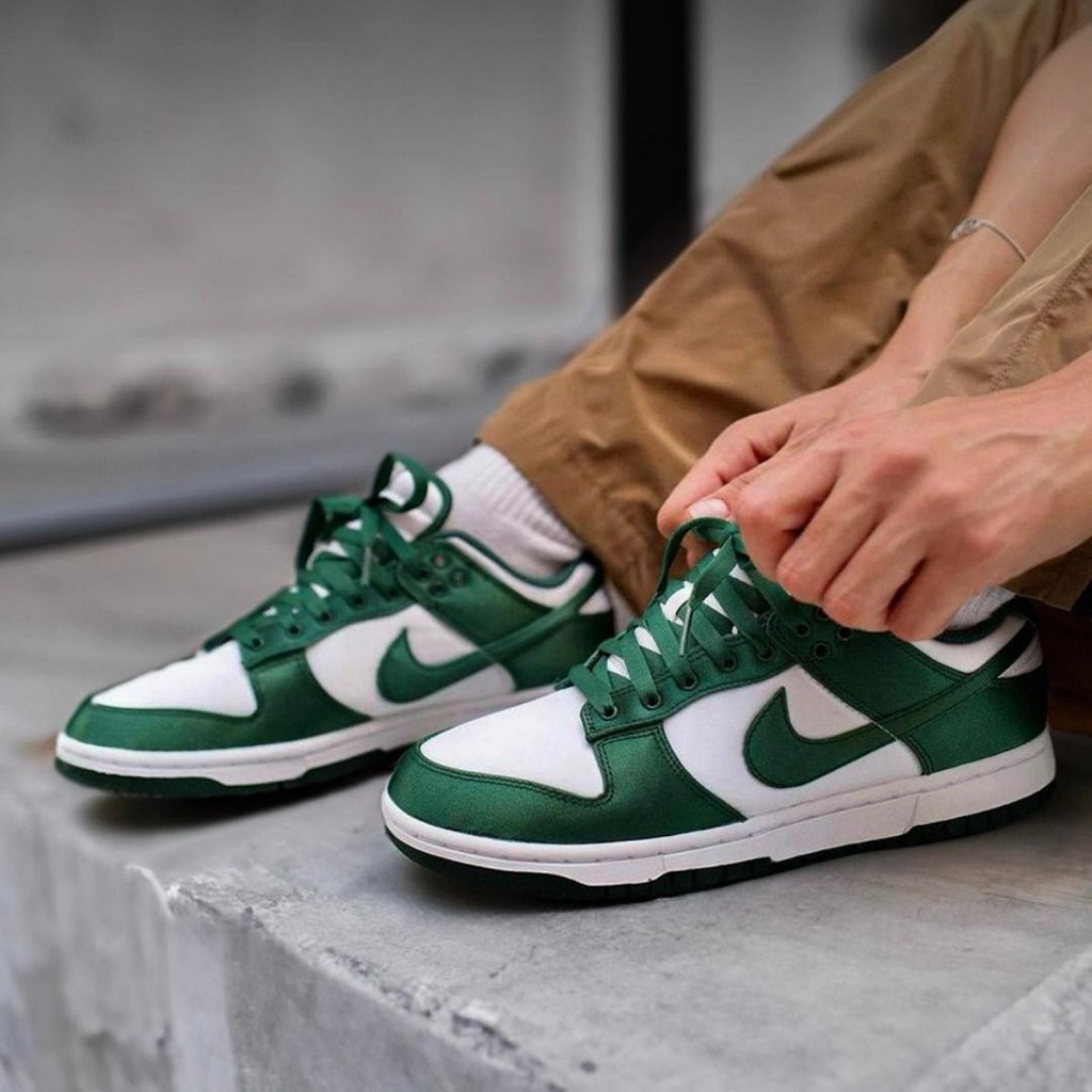 （sản phẩm chính hãng）Giầy nike dunk low team green and white DX5931-100 màu xanh trắng mẫu mới