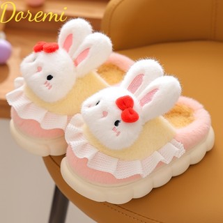 Doremi Dép Bông Đi Trong Nhà Hình Thỏ Dễ Thương Cho Bé