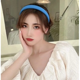 Bờm tóc bọt biển băng đô cài tóc nhiều màu .