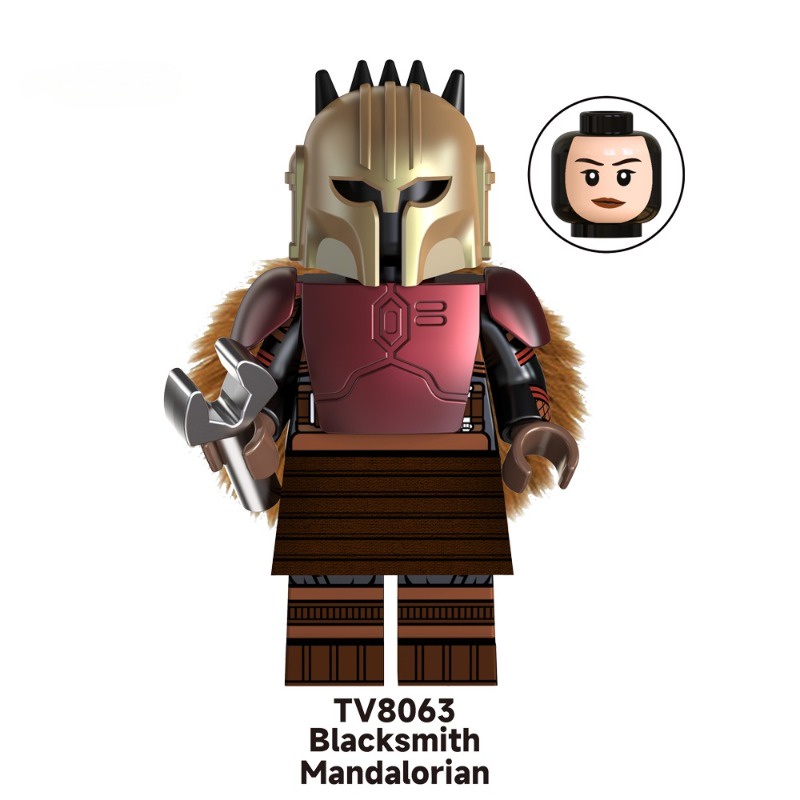 Mandalorian han solo Mô Hình Lắp Ráp Mô Phỏng Nhân Vật Ba Lan Quân Đội Cỡ Nhỏ Cho Bé