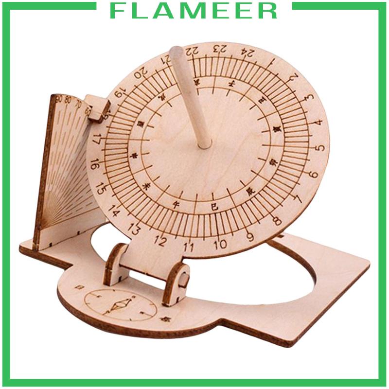 Aquatorial Bộ Lắp Ráp Mô Hình Đồng Hồ Thủ Công Bằng Gỗ