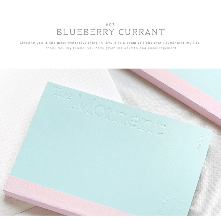 Sổ Note For The Moment Màu Pastel Dùng Để Ghi Chú, LàmLàm Bullet Journal