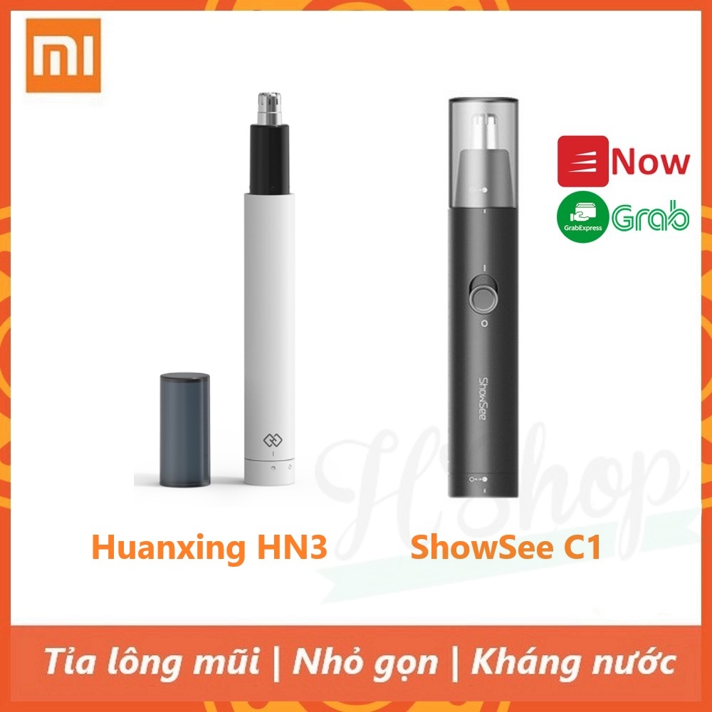 Máy cắt lông mũi Xiaomi  Huanxing HN3 - Máy tỉa lông mũi Xiaomi ShowSee C1-BK- HSHOP