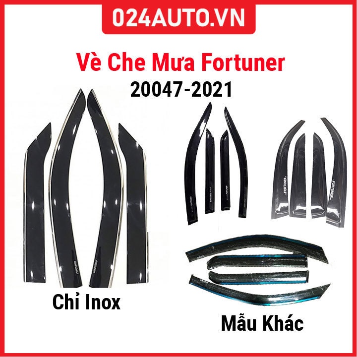 Vè che mưa cho xe Fortuner 2007-2023