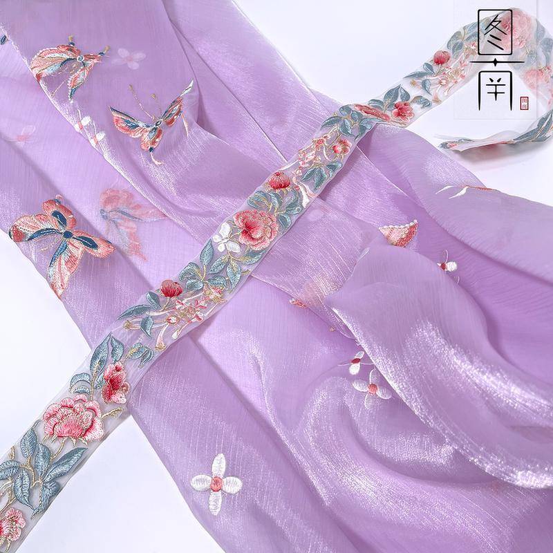1 Chiếc Váy Thêu Hình Bướm Mùa Hè Cho Bé Kích Thước 150 * 50cm