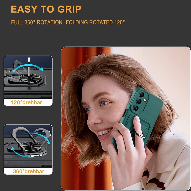 Bao Da Điện Thoại Có Ngăn Đựng Thẻ Cho samsung galaxy s23 s22 s21 s20 ultra plus Ốp