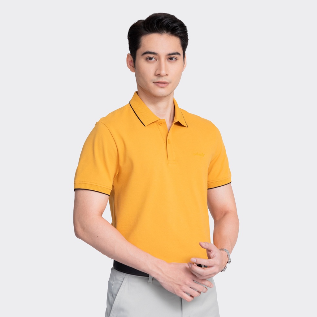 Áo polo nam ngắn tay Aristino phom Regular fit suông nhẹ, chất liệu cotton thoáng mát, thấm hút tốt - APS167S3