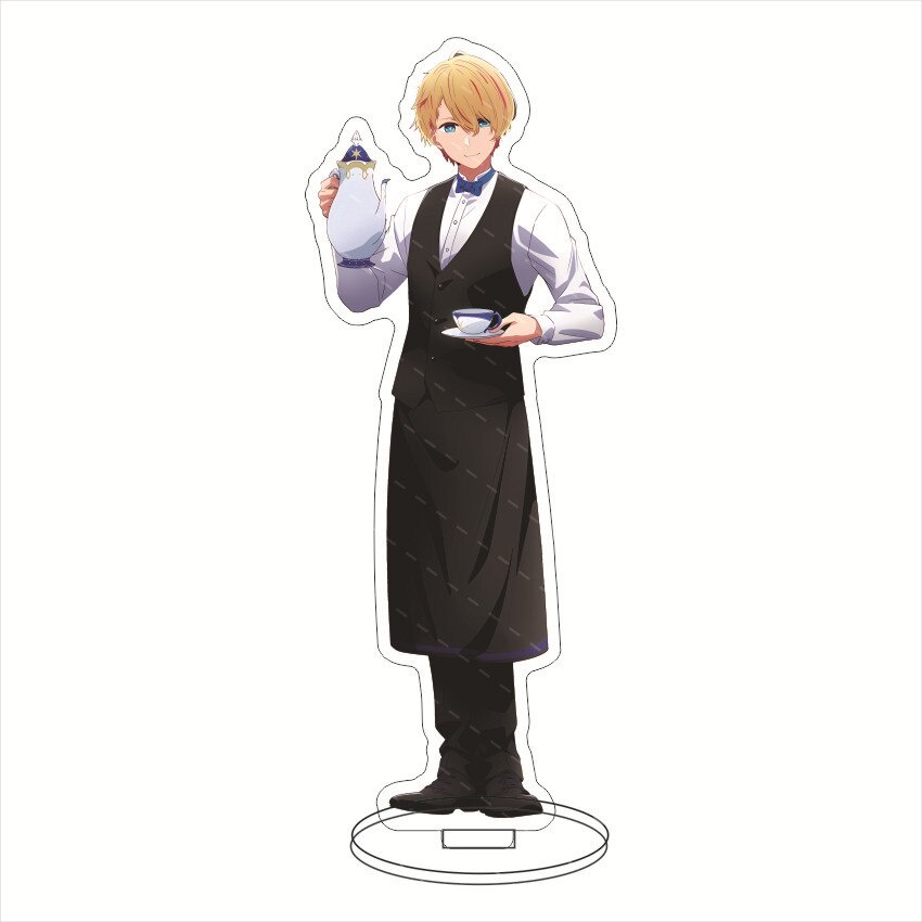 Mô hình Standee Oshi No Ko Maid Deacon Series Hoshino Ai Arima Kana Aqua Ruby Anime decor góc học tập để bàn