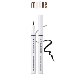 Bút dạ kẻ mắt nước lâu trôi Karadium Waterproof Brush Liner 0.55g