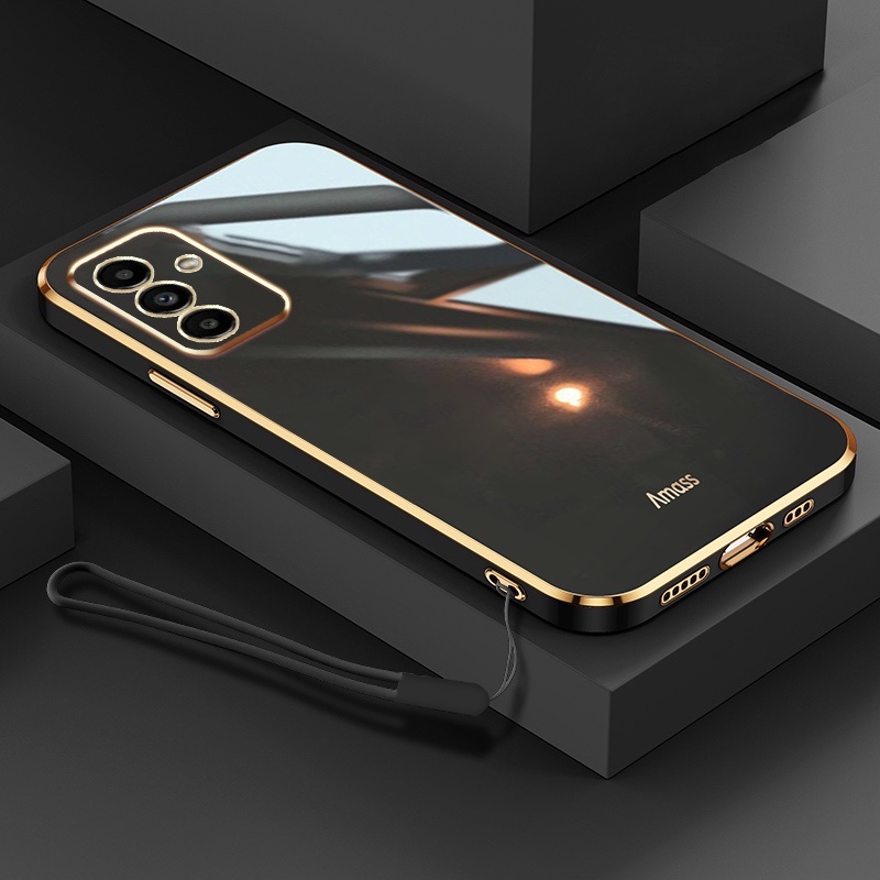 Bao Da Điện Thoại Viền Vuông Cho samsung galaxy a05 a05s Ốp