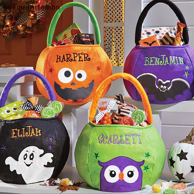 Túi Đựng Kẹo Hình Quả Bí Ngô halloween Dễ Thương Kích Thước Nhỏ Gọn bn 2023