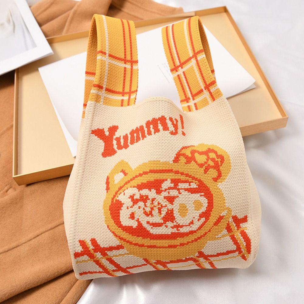 Ular Túi Xách Đan Len Đeo Chéo Thời Trang Nữ