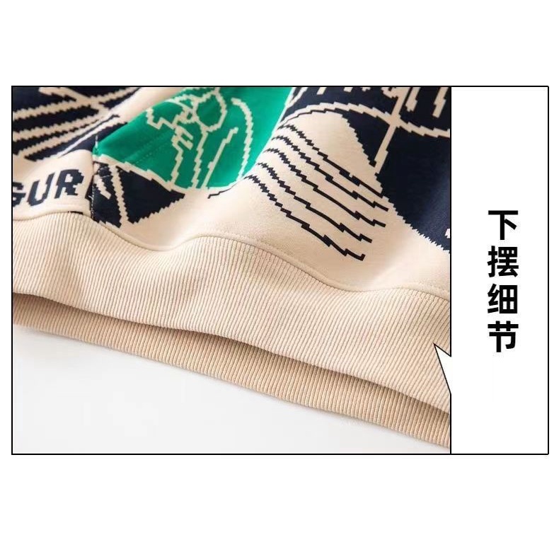 Áo Hoodie Tay Dài Thời Trang Thu Đông Cho Bé 110-170cm