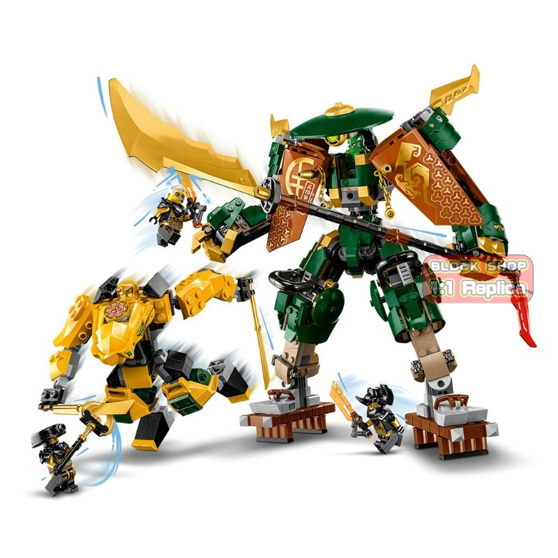 Bộ Đồ Chơi Lắp Ráp ninja team 71794 750 Mảnh Cho Bé