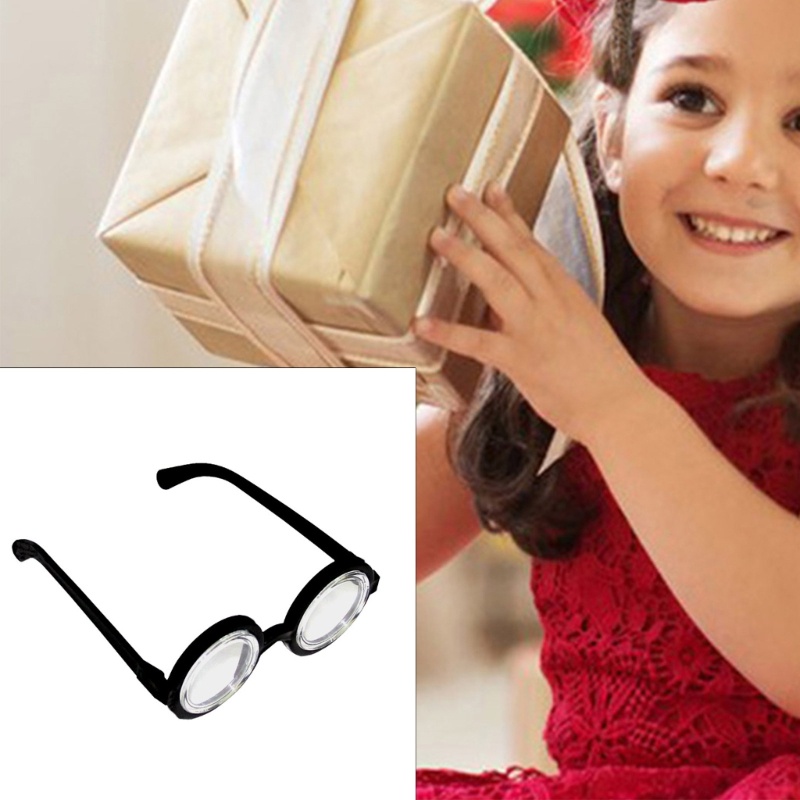 Xy Kính Mát Gọng Tròn Màu Đen Phong Cách Phù Thủy Cho Tiệc halloween