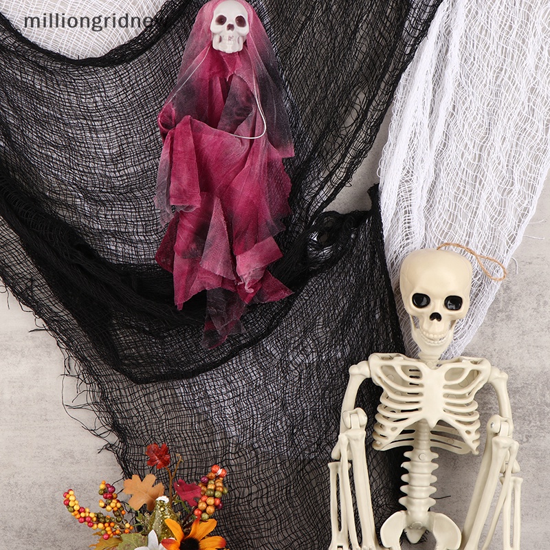Vải Lưới Gạc Màu Đen Trang Trí Tiệc halloween
