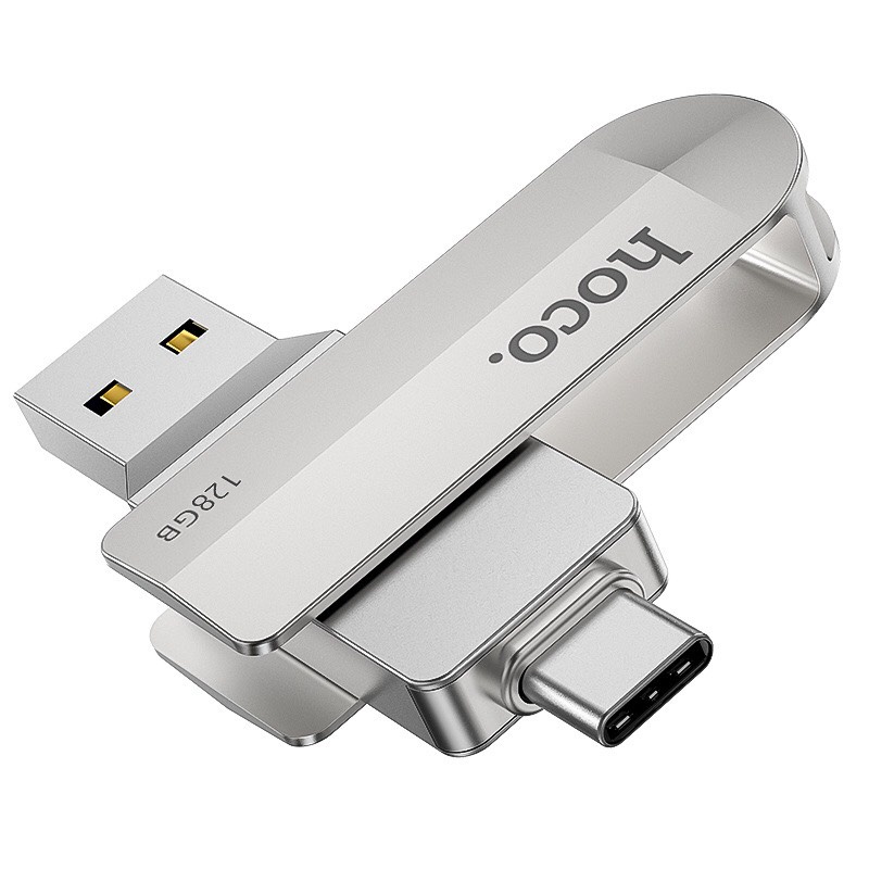 USB3.0 có 2 chân cắm USB+ Type-C Hoco UD10 16GB/32GB/64GB/128GB