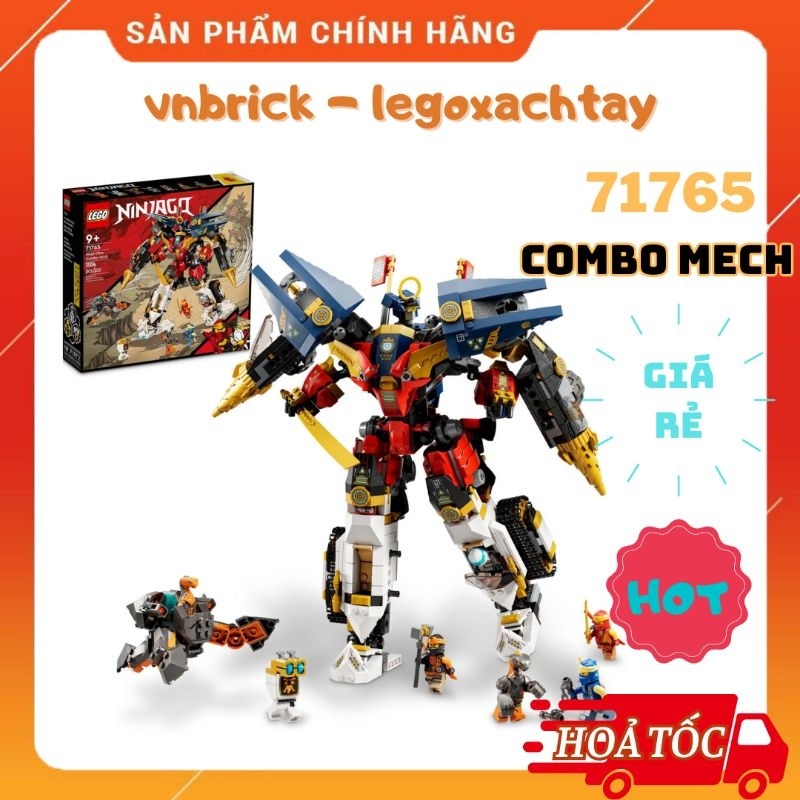 LEGO NINJAGO 71765 Ultra Combo Mech Của Đội Ninja
