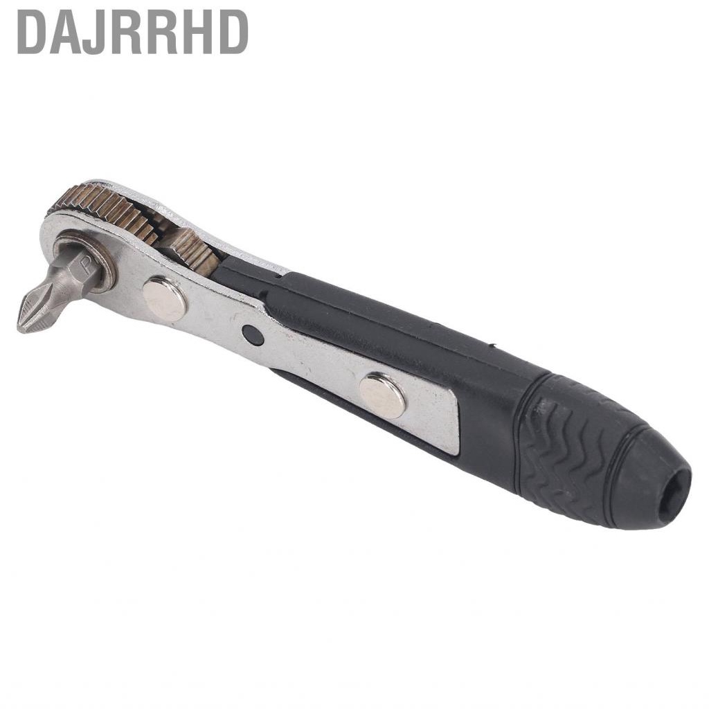 Dajrrhd Ratchet Wrench 1/4in Household Single Head Mini Portable Miniature Screwdriver