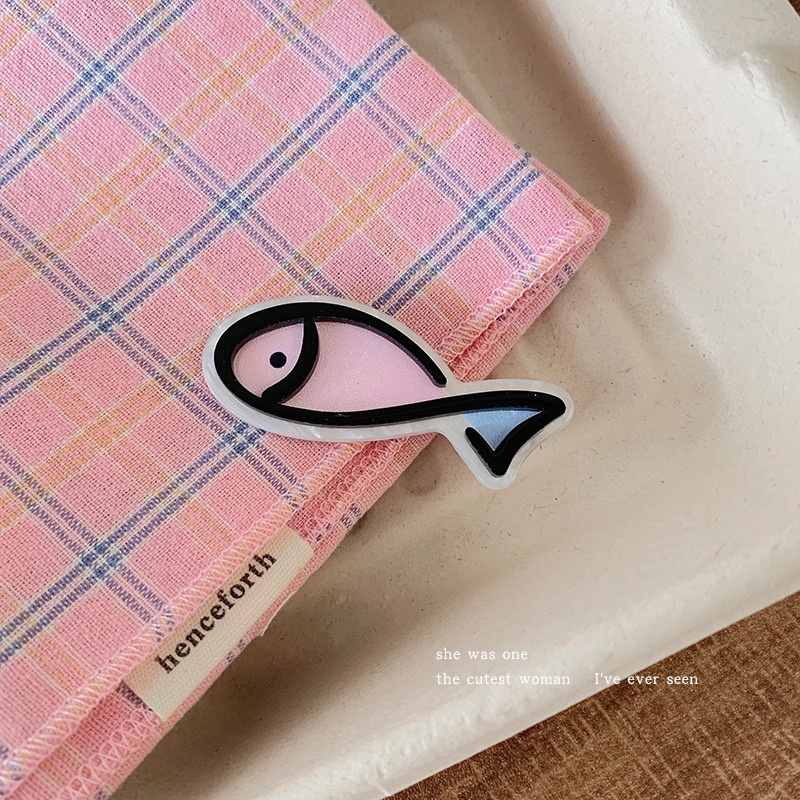 Bb Kẹp Tóc Mái Cá Heo Nhỏ Dễ Thương Cho Nữ