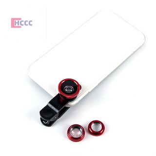 Camera Mắt Cá Góc Rộng 3 Trong 1 hccc Cho Điện Thoại Di Động Mới