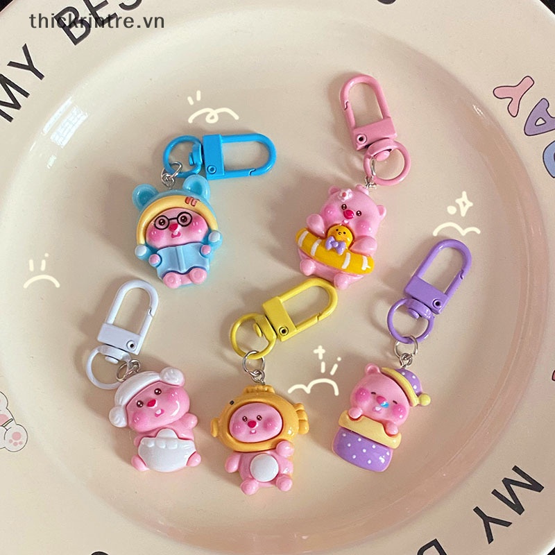 Móc Khóa Hình Búp Bê Bạch Tuyết Dễ Thương