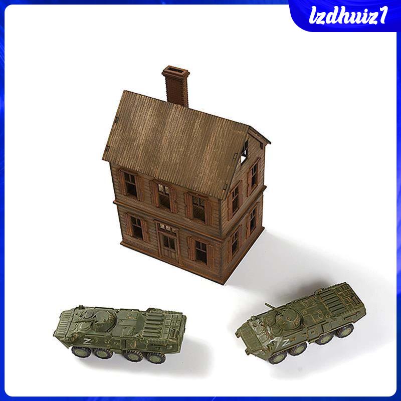 Bộ Mô Hình Cảnh Quan Để Bàn Bằng Gỗ