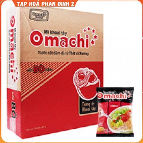 Mì ăn liền Omachi thùng 30 gói