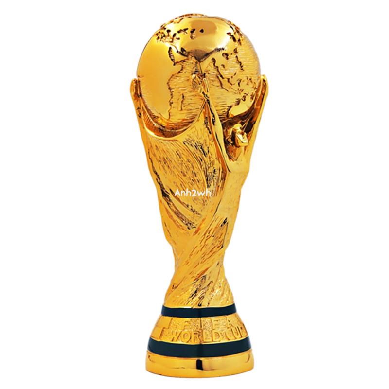 Mô Hình Cầu Thủ Bóng Đá world cup 2022 qatar world cup Bằng Nhựa resin Mạ Vàng Trang Trí Thủ Công