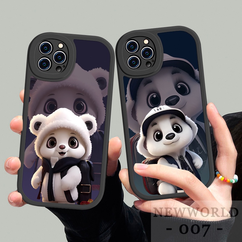 Ốp Điện Thoại Dẻo Họa Tiết Hoạt Hình Cô Gái Dễ Thương Cho iphone 15 14 13 12 11 pro x xs max 6 6s 7 8 plus x79