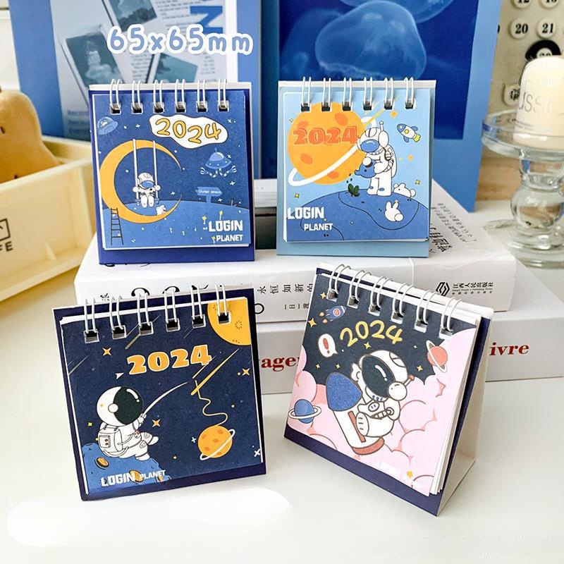 Lịch Năm 2024 Hoạt Hình Sáng Tạo, Dễ Mang Theo, Dễ Thương