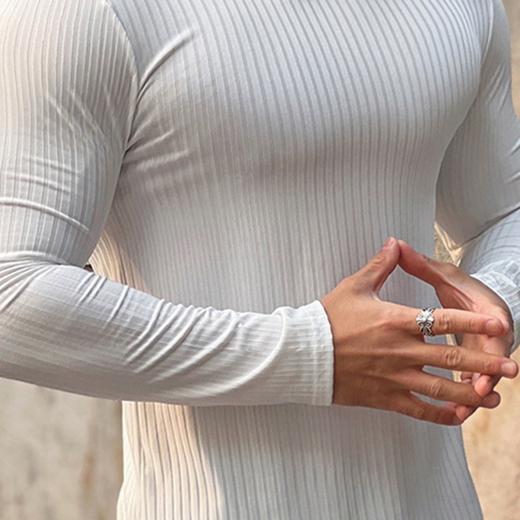 Bigdarkeyes.mx Áo Thun Thể Thao Màu Trơn Nhẹ Nhanh Khô Thoải Mái Cho Nam