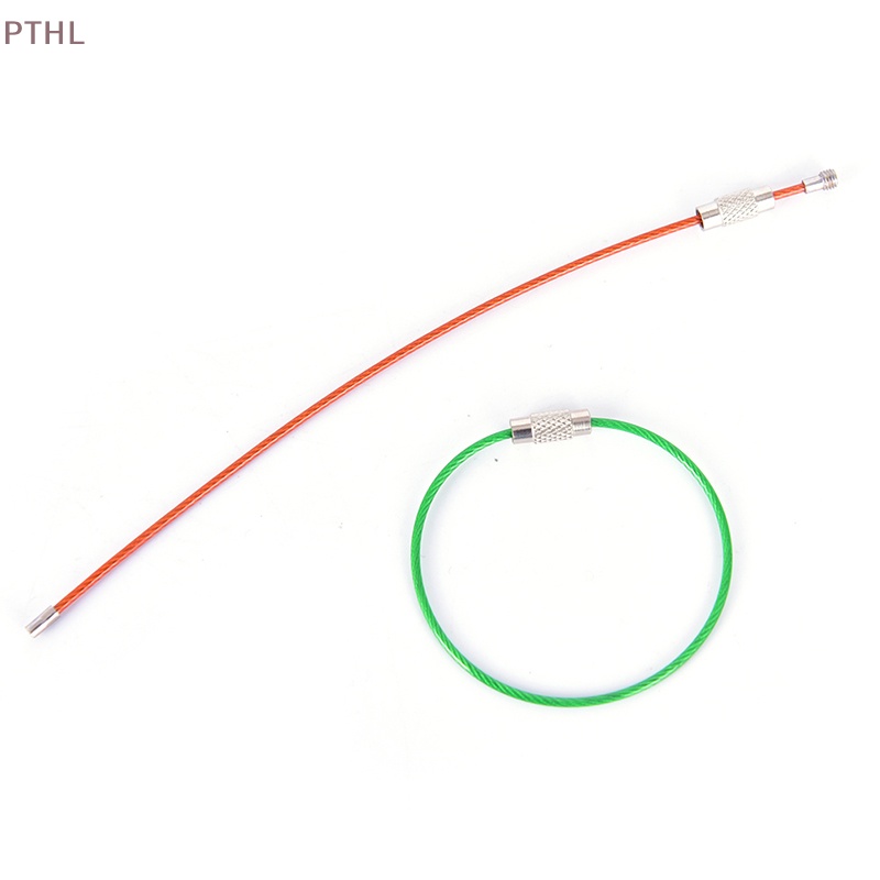 Vòng Khóa Dây Cáp Chìa Khóa Bằng Thép Không Gỉ pt